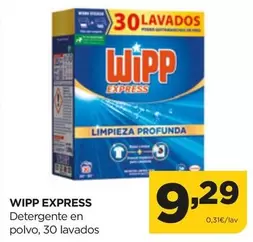 Oferta de Wipp - Detergente En Polvo por 9,29€ en Alimerka