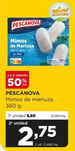 Oferta de Pescanova - Mimos De Merluza por 5,5€ en Alimerka