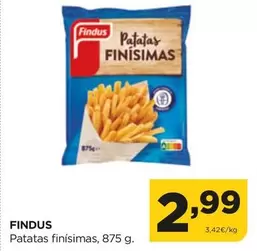 Oferta de Findus - Patatas Finísimas por 2,99€ en Alimerka