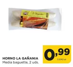 Oferta de Horno La Ganania por 0,99€ en Alimerka