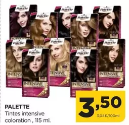 Oferta de Palette - Tintes Intensive Coloration por 3,5€ en Alimerka