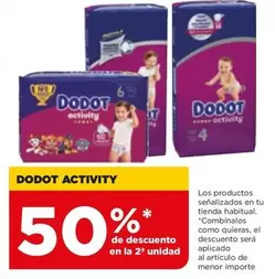 Oferta de Dodot - Activity en Alimerka