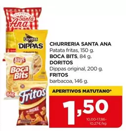 Oferta de Doritos - Chiurreria Santa Ana por 1,5€ en Alimerka