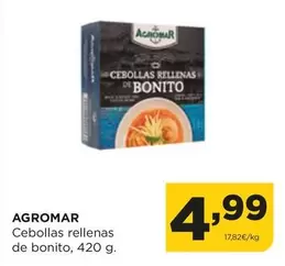 Oferta de Agromar - Cebollas Rellenas De Bonito por 4,99€ en Alimerka