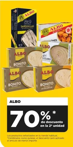 Oferta de Albo - Los Productos Senalizados En Tu Tienda Habitual en Alimerka