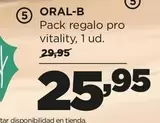 Oferta de Oral B - Pack Regalo Pro Vitality por 25,95€ en Alimerka