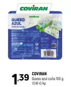 Oferta de Coviran - Queso Azul Cuna por 1,39€ en Coviran