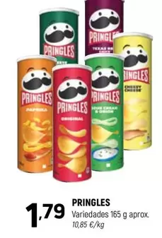 Oferta de Pringles - Variedades por 1,79€ en Coviran