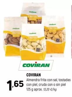 Oferta de Coviran - Almendra Frita Con Sal por 1,65€ en Coviran