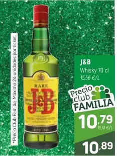 Oferta de J&B - Whisky por 10,89€ en Coviran