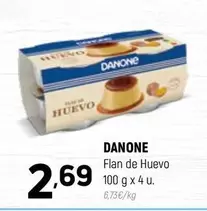 Oferta de Danone - Flan De Huevo por 2,69€ en Coviran