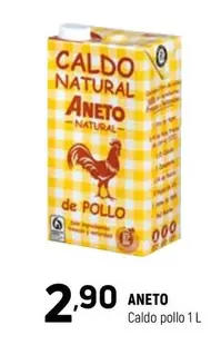 Oferta de Aneto - Caldo Pollo por 2,9€ en Coviran