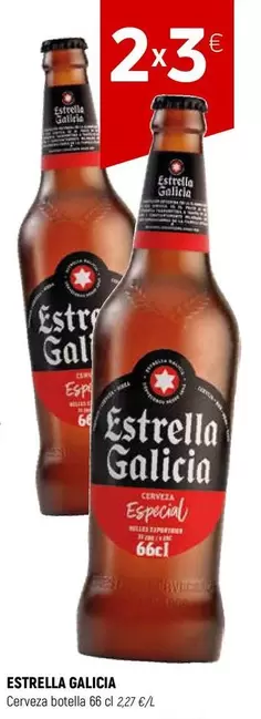 Oferta de Estrella Galicia - Cervesa Especial por 3€ en Coviran