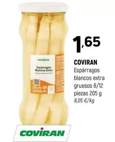 Oferta de Coviran - Esparragos Blancos Extra Gruesos por 1,65€ en Coviran