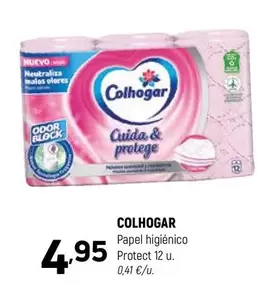 Oferta de Colhogar - Papel Higiénico Protect por 4,95€ en Coviran