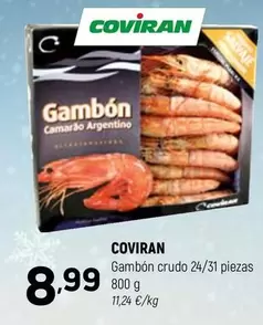 Oferta de Coviran - Gambon Crudo por 8,99€ en Coviran