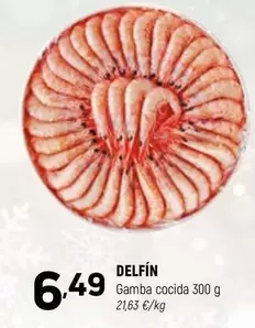 Oferta de Delfín - Gamba Cocida por 6,49€ en Coviran