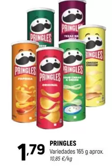 Oferta de Pringles - Variedades por 1,79€ en Coviran