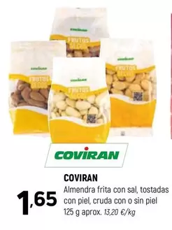 Oferta de Coviran - Almendra Frita Con Sal por 1,65€ en Coviran