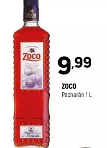 Oferta de Zoco - Pacharan por 9,99€ en Coviran