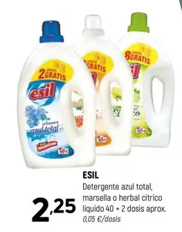 Oferta de Total - Detergente Azul por 2,25€ en Coviran