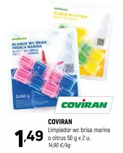 Oferta de Coviran - Limpiador Wc Brisa Marina O Citrus por 1,49€ en Coviran