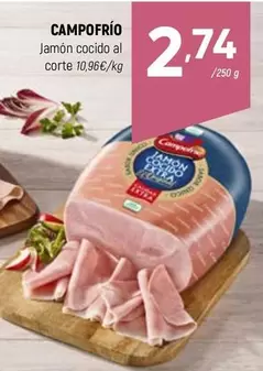 Oferta de Campofrío - Jamon Cocido Al Corte por 2,74€ en Coviran