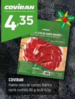 Oferta de Coviran - Paleta Cebo De Campo Iberico Corte Cuchillo por 4,35€ en Coviran