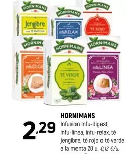 Oferta de Hornimans - Infusion Infu-digest por 2,29€ en Coviran