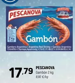 Oferta de Pescanova - Gambón por 17,79€ en Coviran