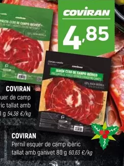 Oferta de Coviran - Pernil Esquer De Campo Iberic Tallat Amb Ganivet por 4,85€ en Coviran