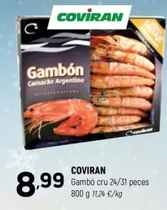 Oferta de Coviran - Gambó Cru por 8,99€ en Coviran