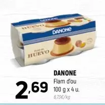 Oferta de Danone - Flam D'ou por 2,69€ en Coviran