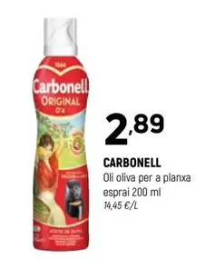 Oferta de Carbonell - Oli Oliva Per A Planxa por 2,89€ en Coviran