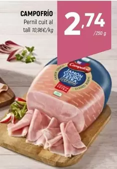 Oferta de Campofrío - Pernil Cuit Al Tall por 2,74€ en Coviran