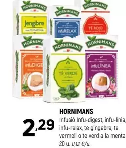 Oferta de Hornimans - Infuso Infuu-digest, Infu-linia por 2,29€ en Coviran