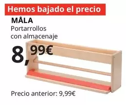 Oferta de Mala - Portarrollos Con Almacenaje por 8,99€ en IKEA