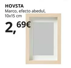 Oferta de Hovsta - Marco, Efecto Abedul, 10x15 Cm por 2,69€ en IKEA