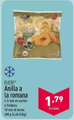 Oferta de Flete - Anilla A La Romana por 1,79€ en ALDI