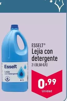 Oferta de Esselt - Lejía Con Detergente por 0,99€ en ALDI