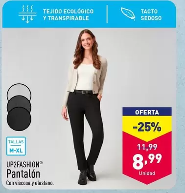 Oferta de Up2fashion - Pantalón  por 8,99€ en ALDI