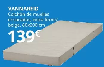 Oferta de Colchón De Muelles Ensacados por 139€ en IKEA