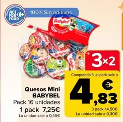 Oferta de Babybel - Quesos Mini en Carrefour