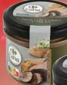 Oferta de Carrefour - Pate Con Faisan Y Trufa, Aceitunas Negras Con Queso Feta O Tomates Secos Extra por 1,69€ en Carrefour