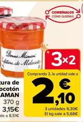 Oferta de Bonne Maman - Confitura De Fresa O Melocoton en Carrefour