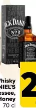 Oferta de Jack Daniel's - Whisky Tennessee, Apple O Honey por 20,99€ en Carrefour