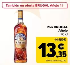 Oferta de Brugal - Ron Añejo por 13,35€ en Carrefour