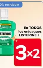 Oferta de Listerine - En Todos Los Enjuagues en Carrefour