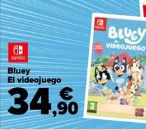 Oferta de Nintendo SWITCH - Bluey El Videojuego por 34,9€ en Carrefour