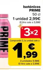 Oferta de Prime - Isotonicos  en Carrefour